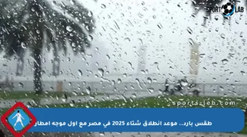 طقس بارد.. موعد انطلاق شتاء 2025 في مصر مع أول موجة أمطار